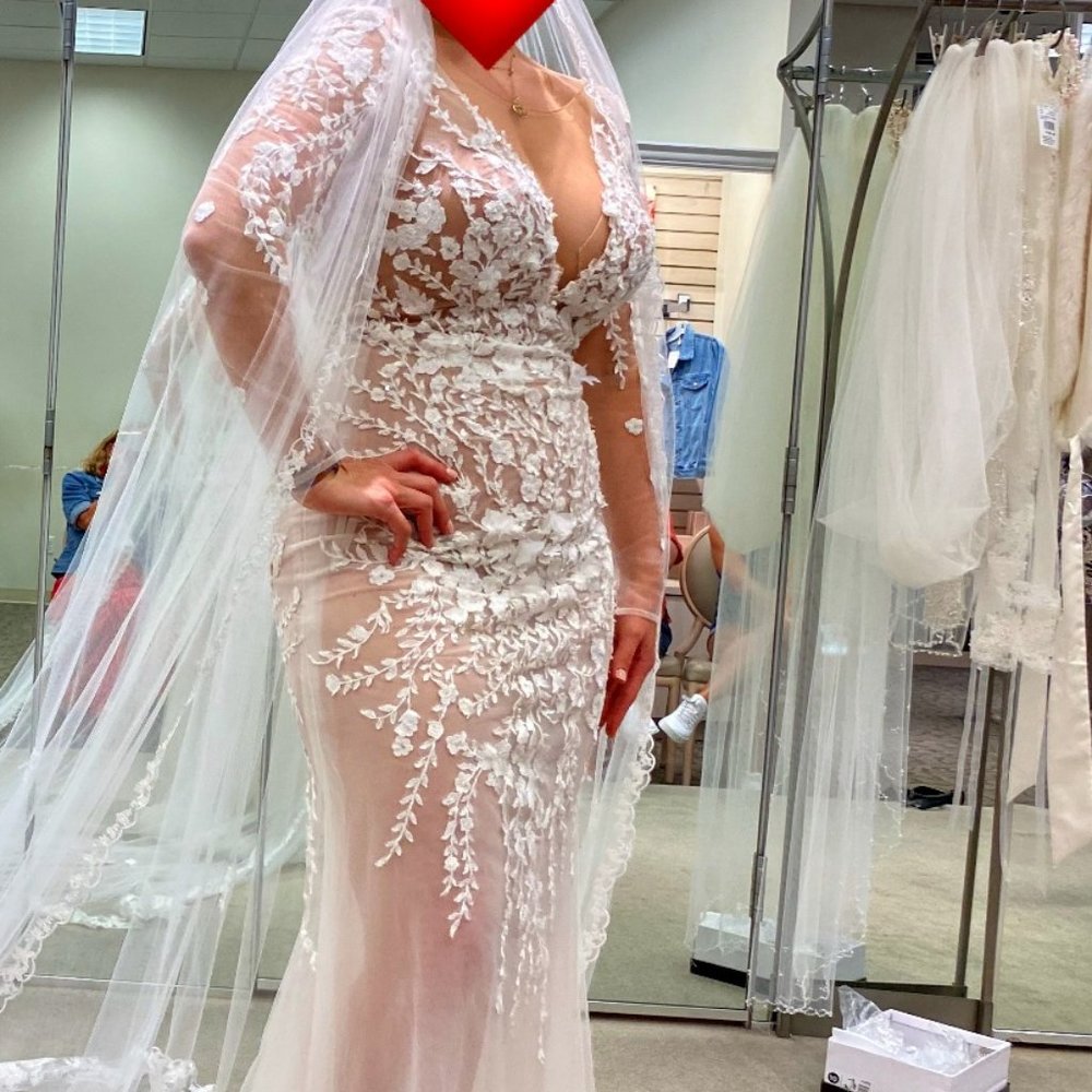 Galina Signature: Brand New Wedding Dress-  Never Worn!